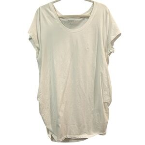 Old Navy White Maternity Shirt XXL NWT
